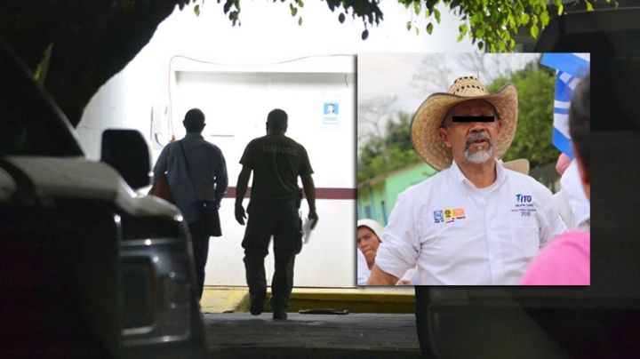 Vinculado a proceso: Tito Delfín permanecerá en Pacho Viejo