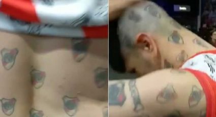 ¡Pasión desbordada! Aficionado presume sus 257 tatuajes de River Plate