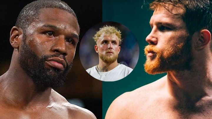 Floyd Mayweather se puso del lado de "El Canelo" y aseguró que 'destrozaría a Jake Paul