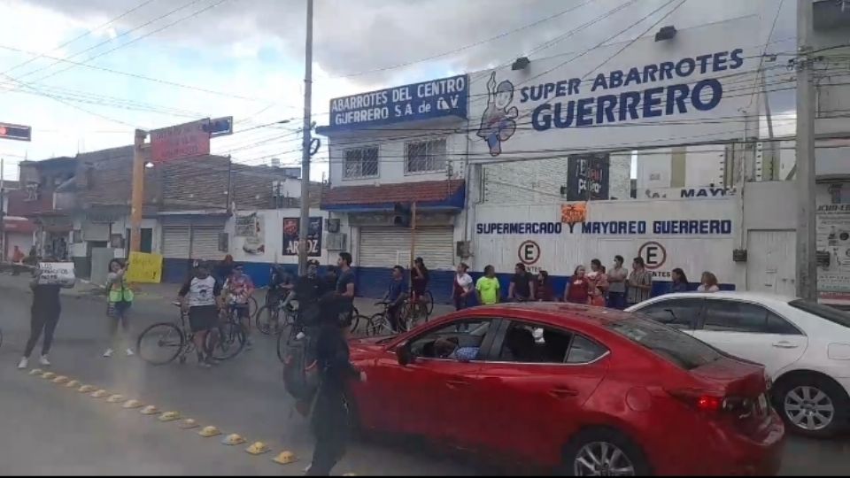 Señalan que no hay seguridad en las calles para circular: Foto: captura de pantalla