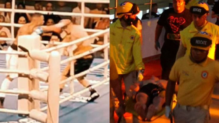 VIDEO El nocaut que dejó en coma al boxeador Luis Quiñónez; se debate entre la vida y la muerte