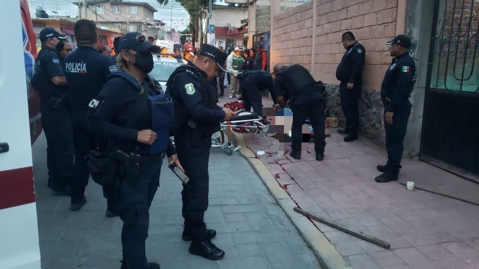 Los presuntos ladrones fueron linchados por vecinos de la colonia Ampliación San Pedro Xalostoc.