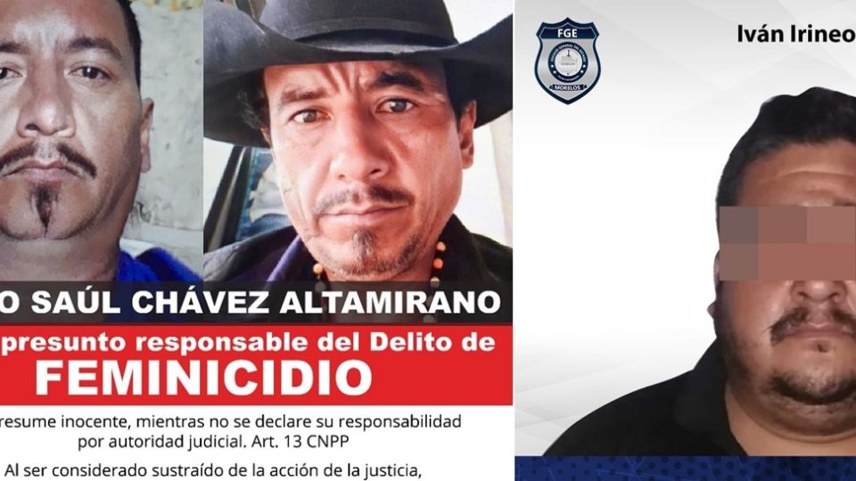 En el primer caso, Eligio Saúl Chávez le quitó la vida a su pareja en Tetecala; en el segundo, elementos de la AIC lo detuvieron en Michoacán en donde se había refugiado desde 2014