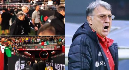 VIDEO Así agredieron a "El Tata Martino" tras la derrota de México ante Colombia