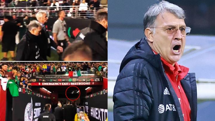 VIDEO Así agredieron a "El Tata Martino" tras la derrota de México ante Colombia