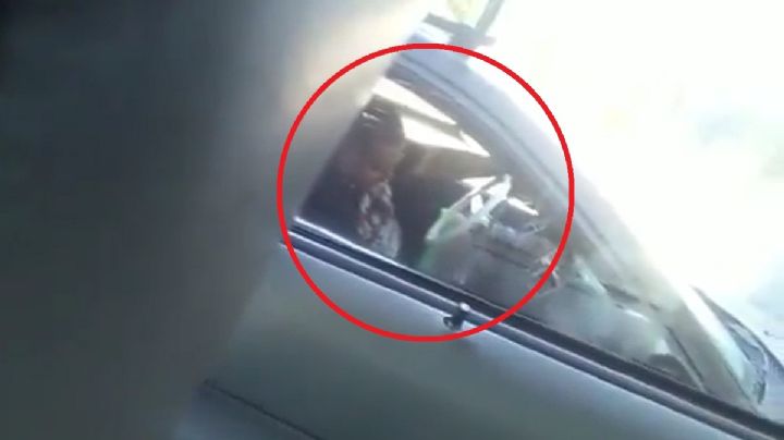 VIDEO: sujeto golpea a un niño al interior de un vehículo en Chihuahua