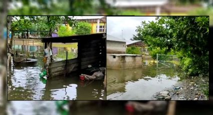 Se desborda río Coatzacoalcos e inunda localidades de Minatitlán