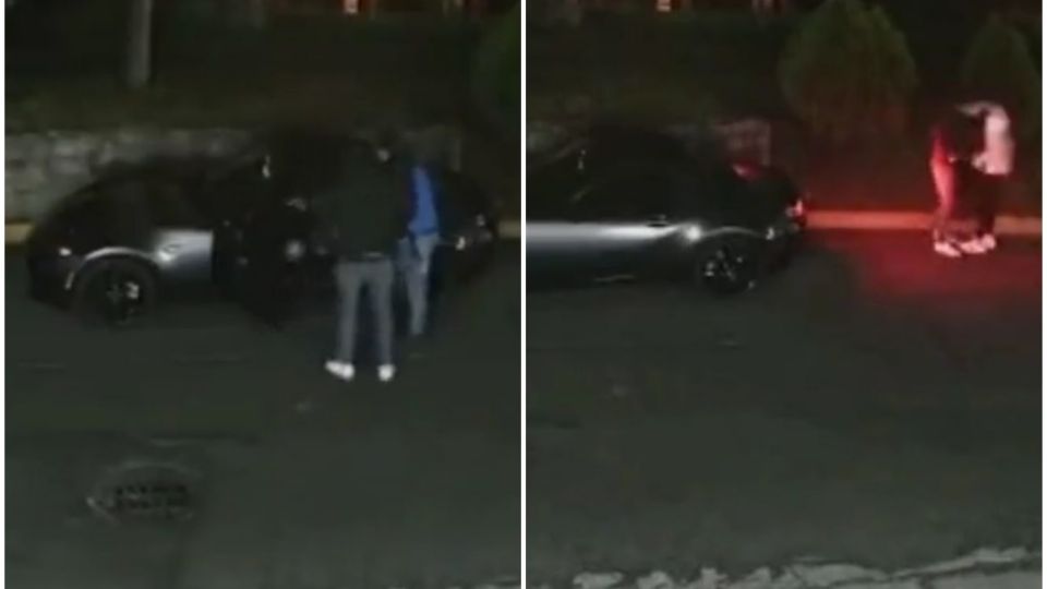 El video muestra cómo los ladrones despojaron a la víctima de su automóvil en menos de 20 segundos.