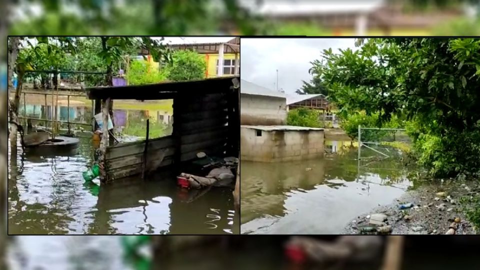 Las inundaciones se concentraron en localidades del municipio de Minatitlán