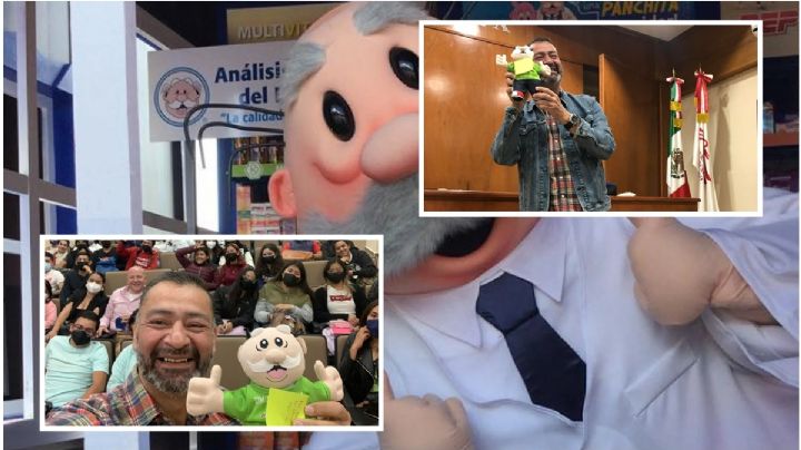 Alumnos avientan peluche del Dr. Simi a su profesor en Pachuca; así reaccionó | VIDEO