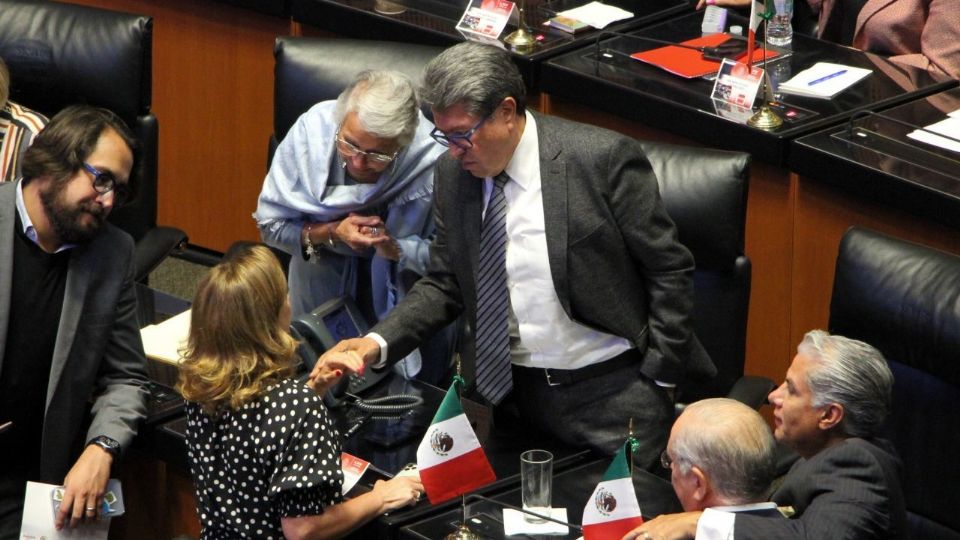 Ricardo Monreal, en el Senado