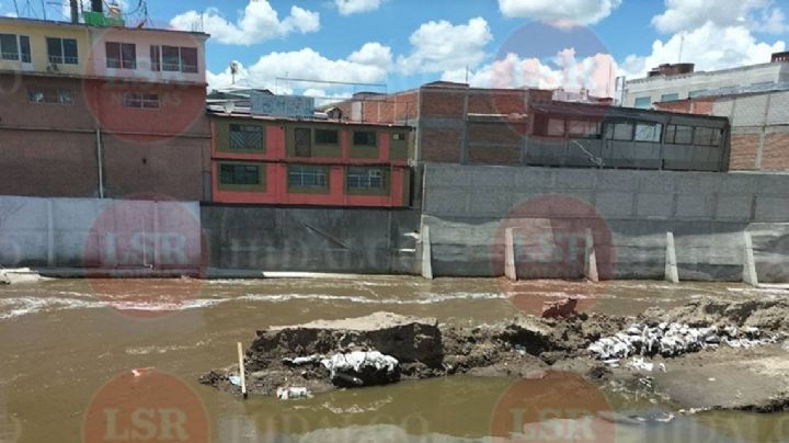 No se tiró casa para ampliar río Tula; familia cedió terreno: Conagua