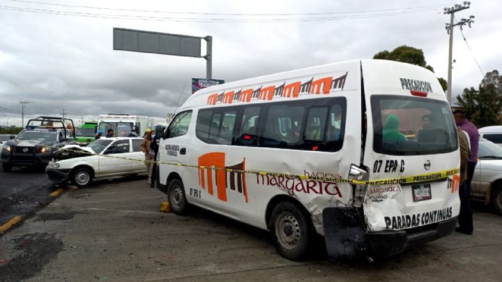 Pachuca-Sahagún: choque combi-Tsuru deja 10 lesionados