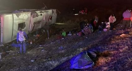 Identifican a 4 veracruzanos fallecidos en volcadura de autobús en Chihuahua