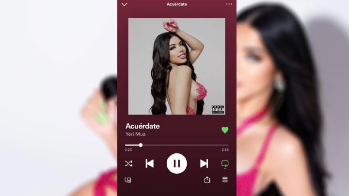 "Acuérdate", Yeri MUA estrena canción en Spotify dedicada al Paponas