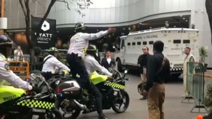 VIDEO: "Traigo al de Canadá", cerco de seguridad bloquea paso de Trudeau