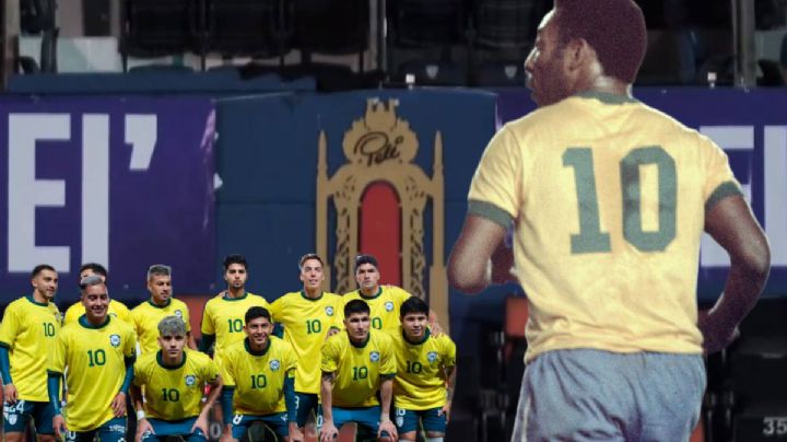 Rinde Pachuca homenaje a Pelé: Instalan trono permanente en el Hidalgo