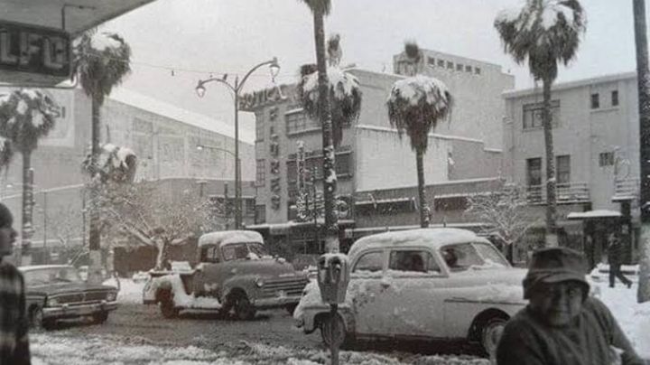 FOTOS 1967: El año que Monterrey se pintó de blanco por la nieve