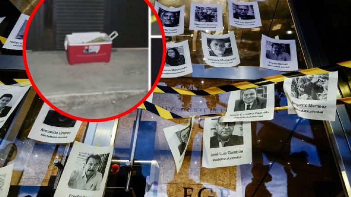 Restos animales en hielera; periodista denuncia amenaza en SLP