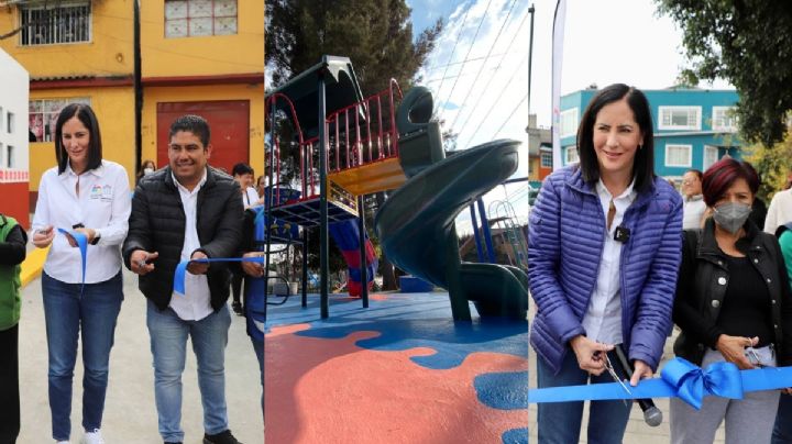 Entrega alcaldesa de Álvaro Obregón Lía Limón obras en tiempo a forma a más de 41 mil personas