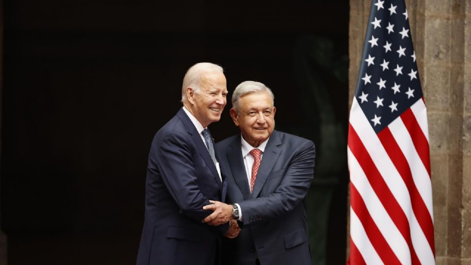 Reunión de Biden con AMLO, en Palacio Nacional