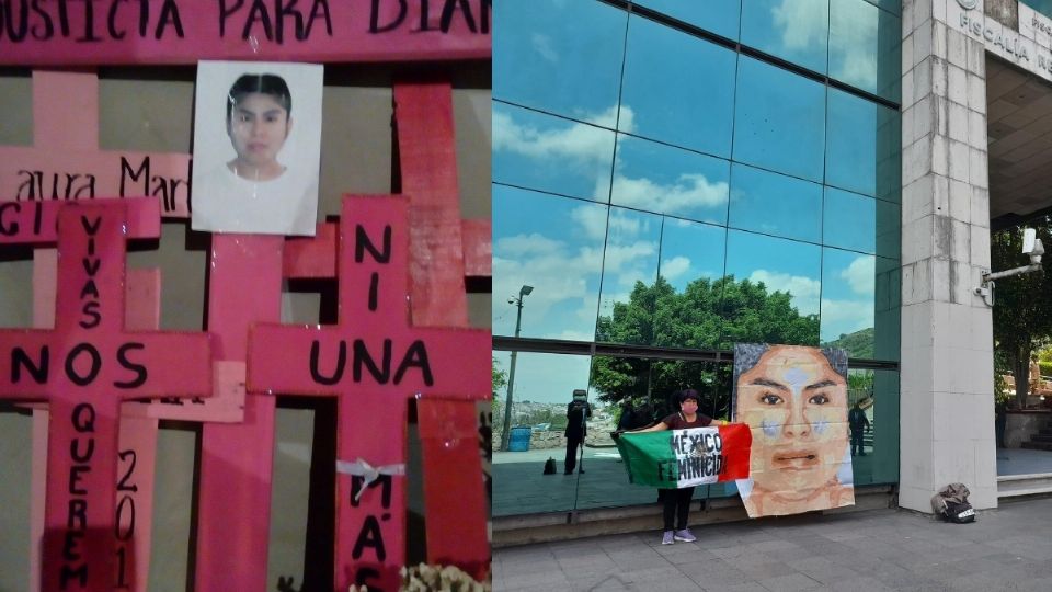 Lidia Florencio, madre de Diana Velázquez Florencio victima de feminicidio, recibió a Camila cuando tenía apenas un mes de nacida