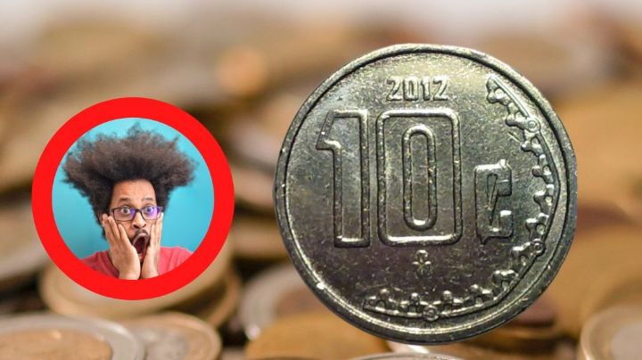 ¿Monedas inservibles? Pagan 400,000 pesos por monedas de 10 centavos
