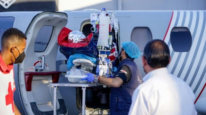 Tras caer en agua hirviendo, bebé Liam regresa a casa