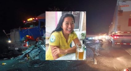 Adriana Beristain, la víctima en accidente de tráiler en Tres Valles