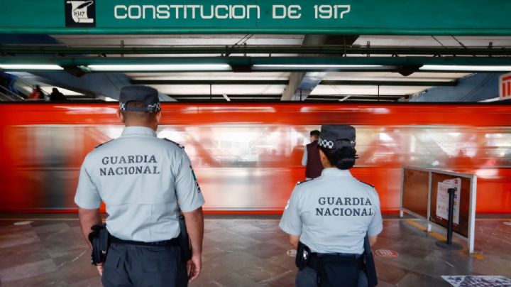 Esto costará tener a la Guardia Nacional en el Metro de la CDMX