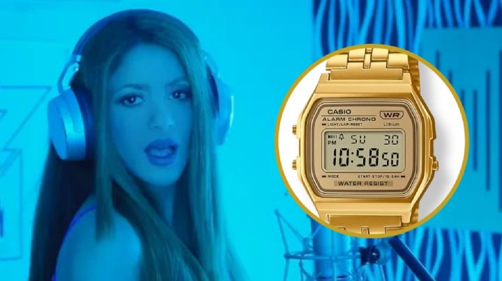 Clara-mente Casio usa a Shakira para hacerse publicidad