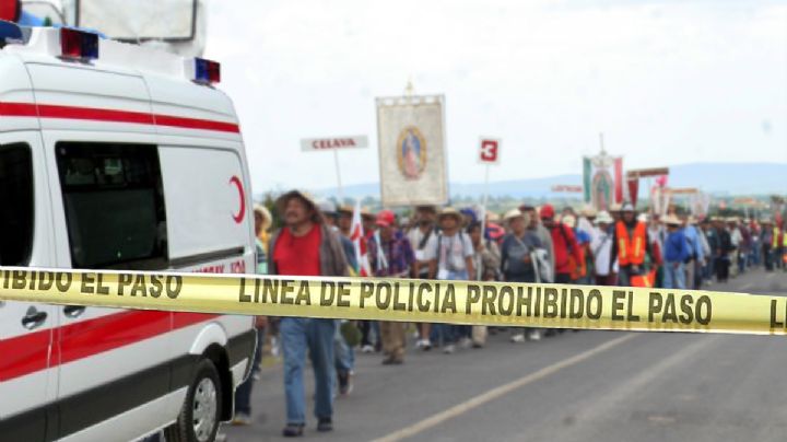 Jetta atropella a niña que caminaba en peregrinación guadalupana por Hidalgo