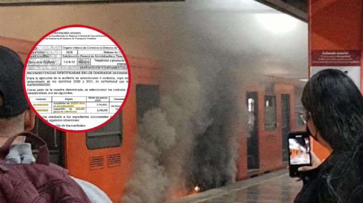 Identifican inconsistencias por más de 19 mdp en el ejercicio presupuestal del metro