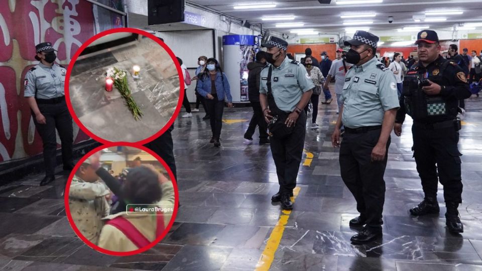 En la estación Bellas Artes fue en dónde se dieron connatos de bronca