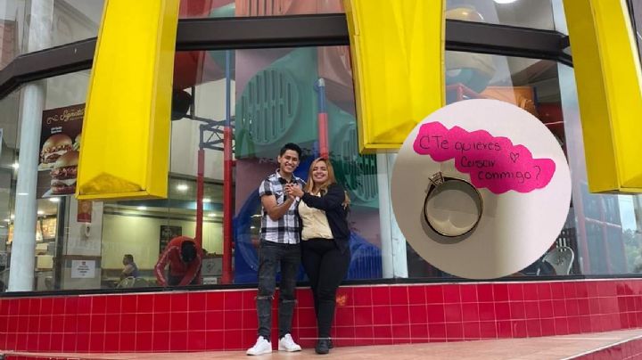 Jarocho propone matrimonio en McDonald's y se hace viral