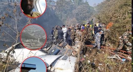 VIDEO: Así quedaron grabados los instantes antes de la tragedia de avión en Nepal