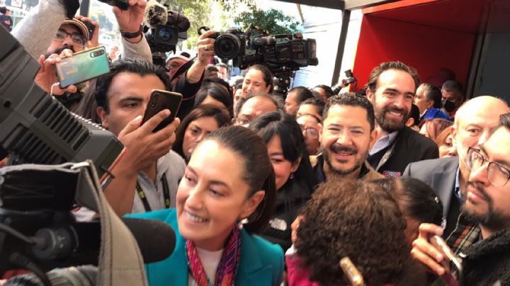 Entre el miedo y la necesidad: Sheinbaum recorre Línea 12 entre porras y reclamos