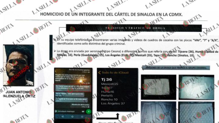 Los últimos mensajes de un capo sinaloense