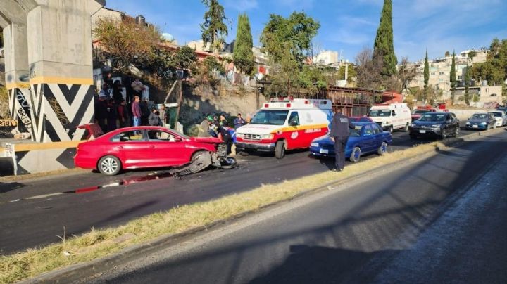 Accidentes automovilísticos caracterizan inicio de semana en el Valle de México
