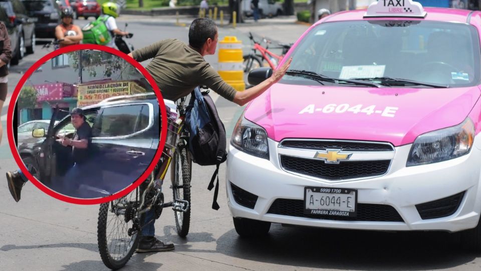 El joven persiguió al sujeto hasta su camioneta para seguir grabándolo