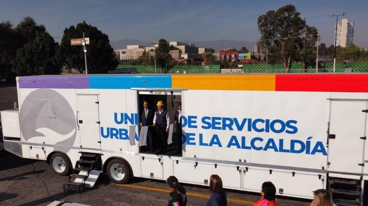 Coyoacán refuerza acciones con un nuevo tráiler de Servicios Urbanos