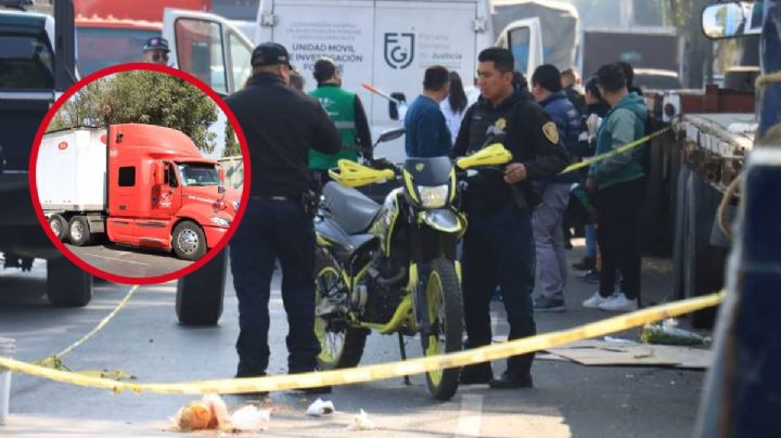 Tráiler embiste a hermanos en motocicleta; uno muere y el otro esta grave