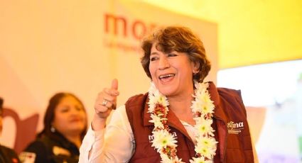 “Vamos bien, pero no nos podemos confiar": Delfina en precampaña en Chalco