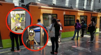 VIDEO TIKTOK: Aparecen personajes de caricaturas en el Metro de la CDMX