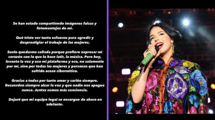 Ángela Aguilar se defiende ante ataque cibernético: "Por todas las mujeres que han sido violentadas"