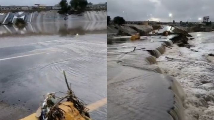 Lluvias fracturan Terraplén en Tijuana