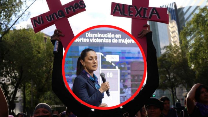 Sheinbaum presume mejoras en seguridad… pero feminicidios aumentan