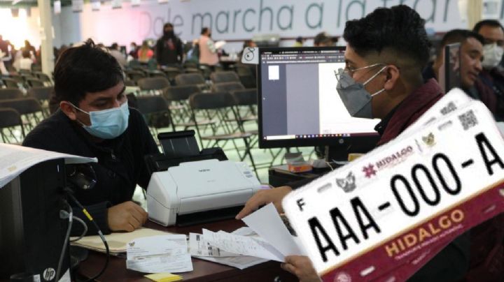 ¿Cuántos realizaron canje de placas? Así avanza el reemplacamiento en Hidalgo