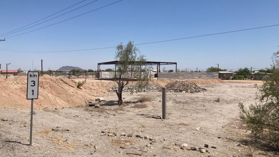 Este es el inmueble en el Valle de Mexicali donde la empresa Next Energy pretendía instalar una planta fotovoltaica sin contar con los permisos ni las viabilidades