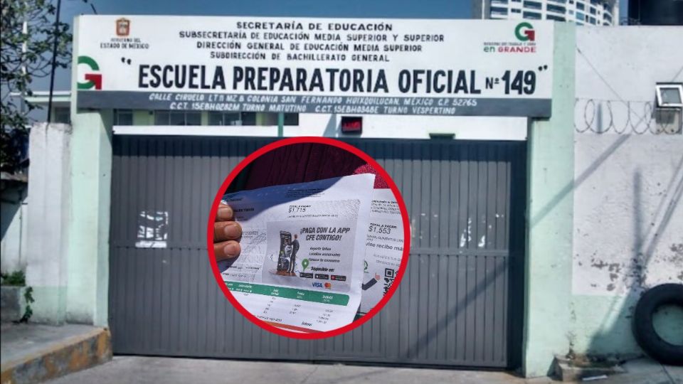 Las clases en la Preparatoria Oficial 149 fueron suspendidas hasta que reestableciera la energía eléctrica